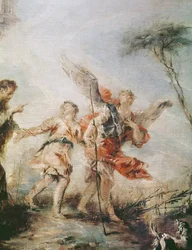 The Departure of Tobias and the Angel (detail)